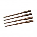 AM-500902 - AM POWER TOOL TIP SET 4 PIECES WITH PLASTIC CASE