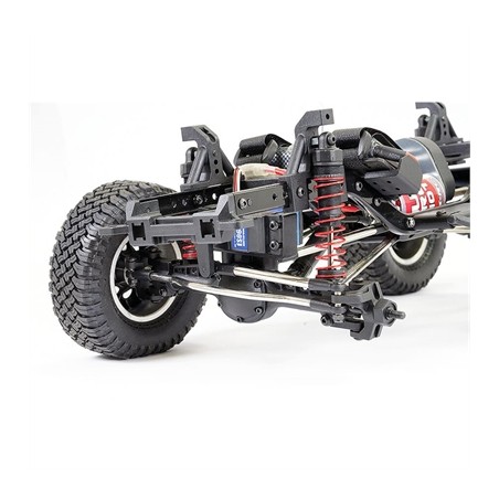 Paraurti Anteriore E Posteriore Integy In Lega Con LED Per Axial SCX10 Trail Crawler 1:10
