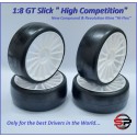 SP RACING Gomme 1/8 GT SLICK MEDIE -SPSL100